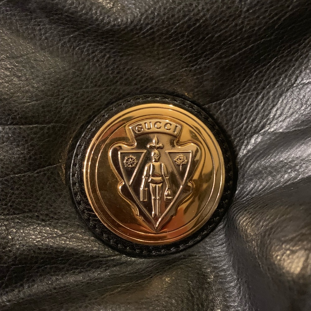 Gucci Hobo Bag Black Leather - Picture 2 of 8